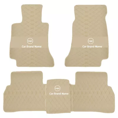 Fit For Mercedes Benz C Class All Weather Car Floor Mats Leather Auto Rug Carpet • $56.30