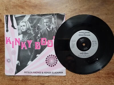 £1 • Buy Patrick McNee & Honor Blackman - Kinky Boots -  7  Vinyl Single Record - Ex/Ex
