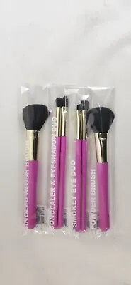 Japonesque Brush Set Smokey Eye/Concealer Eyeshadow Duos Powder/Angled Blush • $11.99