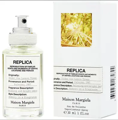 Maison Margiela REPLICA Under The Lemon Tree EDT Spray 1 Fl Oz/30 Ml NEW SEALED • $62.91