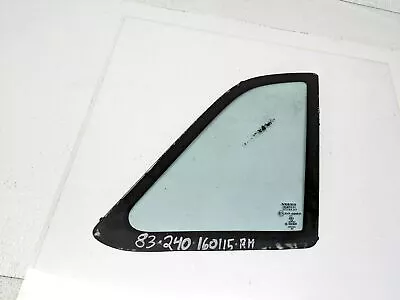 1983 Volvo 240 Sedan Rear Driver Left Quarter Window Glass 12558565 • $118.45