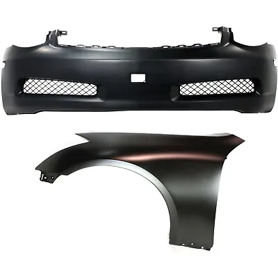 Bumper Cover Kit For 2003-2007 Infiniti G35 Coupe Front 2pcs • $326.41