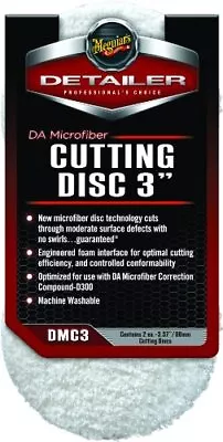 Meguiars DMC3 3  Da Microfiber Cutting Disc [pack Of 2] • $26.44