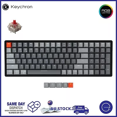 Keychron K4v2 Bluetooth Mechanical Keyboard Hot-Swap RGB Backlit Aluminium Frame • $159