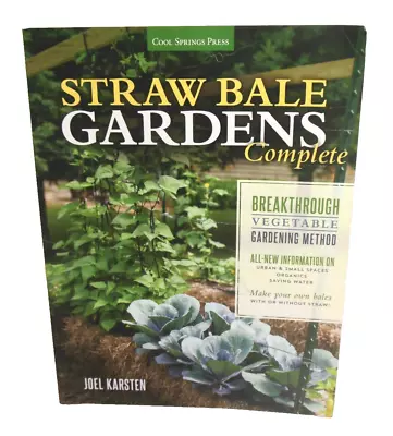 Straw Bale Gardens Complete Urban And Small Area Vegetable Gardening Grow Food • $16.62