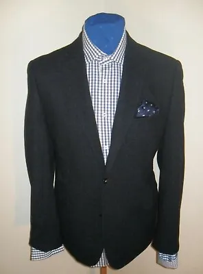 Holland Esquire Dark Blue Pure Wool Blazer UK42R EU42R • £79.99