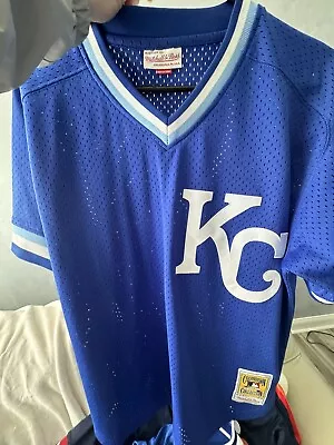 Kansas City Royals Mitchell Ness Bo Jackson Jersey Size L • $70