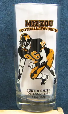 2010 Mizzou Tigers Tumbler Drink Glass- Mizzou Football Favorites  Justin Smith • $14.95
