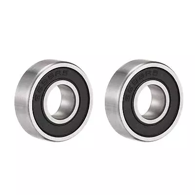 2pcs S698-2RS Stainless Steel Ball Bearing 8x19x6mm Double Sealed Bearings • $13.26