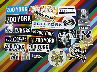 Vtg 1990s 2000s Zoo York Skateboards Sticker - Unbreakable NYC • $269.77