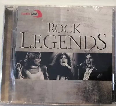 Capital Gold Rock Legends Various Artists 2x Audio CD Released 2002 New Sealed  • £3.99