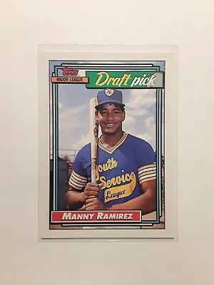 Manny Ramirez RC 1992 Topps #156 Cleveland Indians MLB Rookie  • $2.25