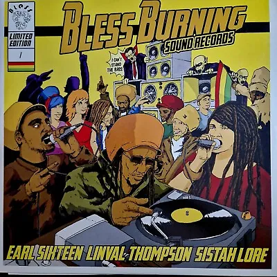 Earl Sixteen Linval Thompson Vampires / One Drop EX / EX 12  Rcrd Burning Sound • £100