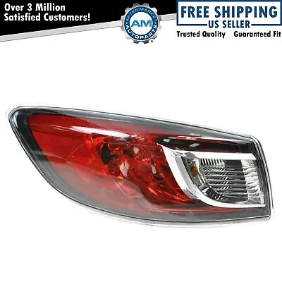 Left Outer Tail Light Taillamp Driver Side For 2010-2013 Mazda 3 Sedan • $66.89