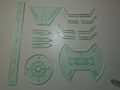 Armada (mantic Games) Acrylic Template Set And Extras • £6.99