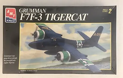 AMT/ERTL 1:48 GRUMMAN F7F-3 TIGERCAT Plastic Model Kit 8843 NISB 1995 • $39.95