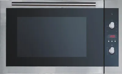 Levante 90cm Wall Oven 8 Functions 68L Double Glazed Door Digital Timer Clock • $995