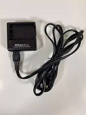 Genuine Nikon MH-61 Battery Charger With Cord • $9.95