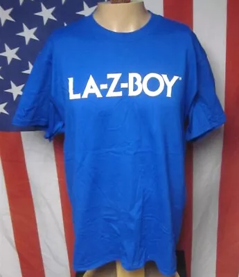 LA-Z-BOY Lrg T Shirt Furniture Logo Michigan Recliner Tee Monroe Sofas • $25