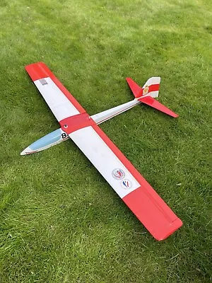 SAS Processor 3 Channel Electric Model Glider RC Radio Controlled Aircraft 185cm • £55