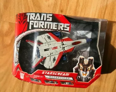 TransFormers Movie G1 Colour STARSCREAM Action Figure F-22 Raptor Authentic • $129.99