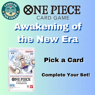 Cheap One Piece Singles OP-05 001-117 Awakening Of The New Era C UC R L. • $2