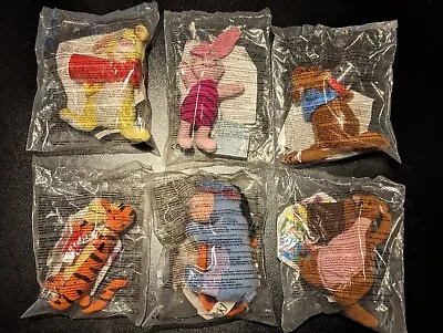 McDonalds Happy Meal WINNIE THE POOH & FRIENDS Soft Toys X6 • £9.99