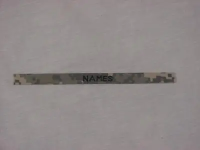 Custom Embroidered Acu Name Tape For Ecwsc Jackets And Helmet Bands Sew-on* • $8
