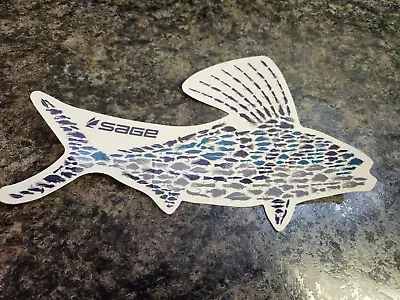 Sage Rooster Fly Fish Decal • $8.99