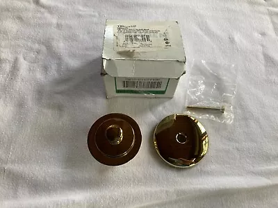 Moen T90331P Push-N-Lock Tub/Shower Drain Trim Kit 1.5” Threads Polished Brass • $54.95