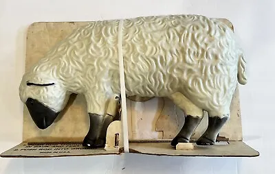 Vintage Union Products Blow Mold Grazing Lamb #6154 HTF In Original Packaging • $66.75