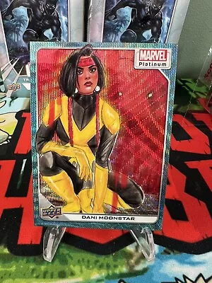 2024 Marvel Platinum Dani Moonstar #26 Blue Surge NM Upper Deck Raw Parallel • $1