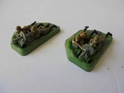 2 X 1/72 World War 2 Soviet Maxim MG And Crew - Painted Great Condition • £8.85