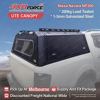 4X4FORCE Ute Steel Tub Canopy 200KG Load For Nissa Navara NP300 Dual Cab MEL • $2200