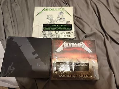 (9) CD Lot Metallica Black Album And Justice For All Master Puppets • $42