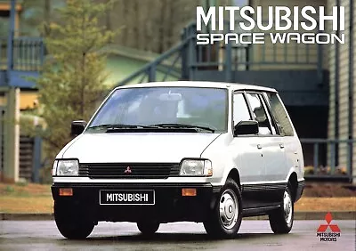 Mitsubishi Space Wagon Prospectus 1991 9/91 D Brochure Catalog Catalog Catalog • $18.03