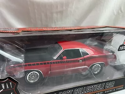 1/18 Diecast Highway 61 1970 Plymouth Barracuda Red • $112.50