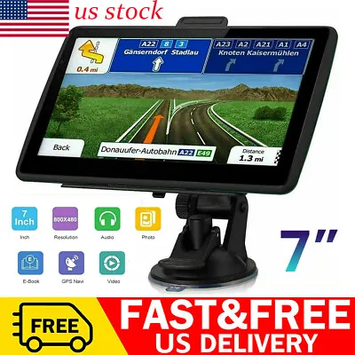 7  GPS Truck Commercial Driver Big Rig Accessories Navigation System RV Trucker • $47.29