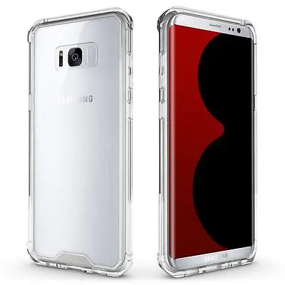 $11.99 • Buy Galaxy S8/S8 Plus Case,Coner Bumper Hard PC Back Case Cover For Samsung S8/S8 Pl