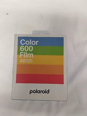 Polaroid Color 600 Film 40 Instant Photos 5 Pack Bundle EXP 1/24 NEW BOX • $79.95