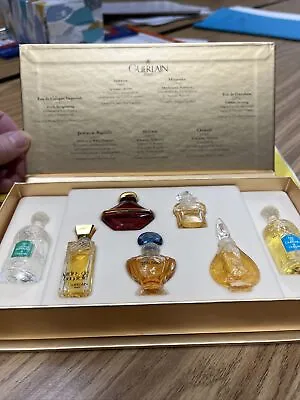 💝Vintage L’Heure  Bleue Shalimar Chamade Guerlain PARFUM MICRO Mini Perfume Set • $159.99
