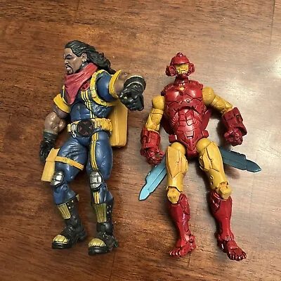 Lot Of 2 Marvel Legends Loose Figures Bishop Iron Man • $17.99
