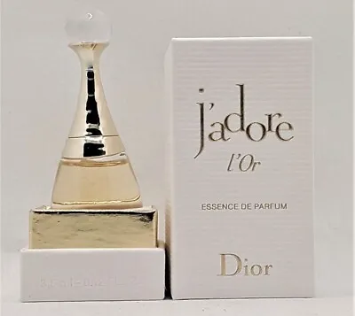 J'adore L'Or By Dior Essence De Parfum Mini 3.5mL 0.12o Dab Bottle New In Box • $34.99