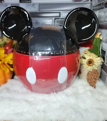 Disney Mickey Mouse Sculpted Ceramic Cookie Jar  • $75