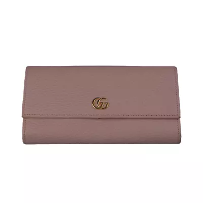 $400 • Buy Gucci GG Marmont Continental Long Wallet Pink