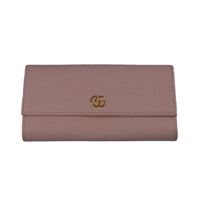 $400 • Buy Gucci GG Marmont Continental Long Wallet Pink