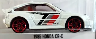 Hot Wheels 2016 Nightburnerz 1985 Honda CR-X White 1:64 DHX24 • $9.99