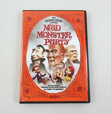 Mad Monster Party DVD 2005 Anchor Bay Entertainment NO BOOK • $12.59