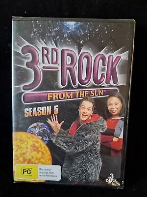 DVD 3rd Rock From The Sun : Season 5 (DVD 2010 3-Disc Set) Region 4 NEW • $25