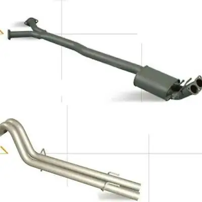 Holden VY VZ  Holden Crewman And 1 Tonner Ls1 Pex Catback Exhausts • $595